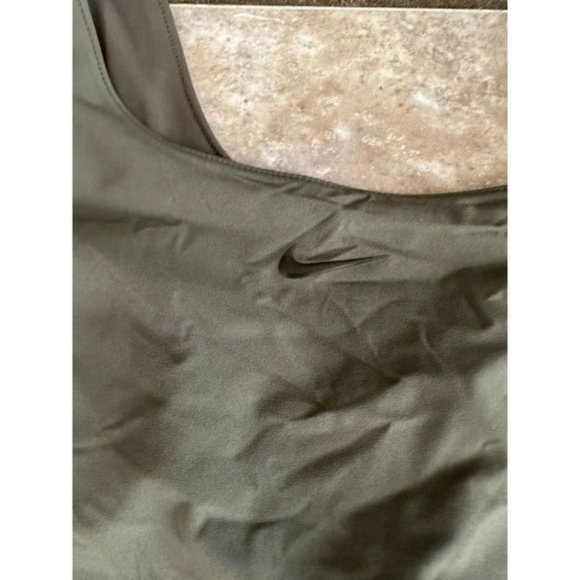 NWT Nike L Training Skort Dress Olive Green Slim Fit $90 - Picture 5 of 8